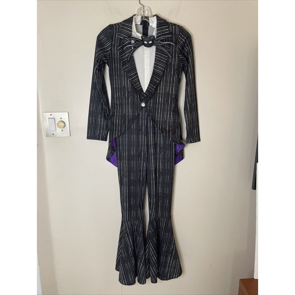 SPIRIT Disney Jack Skellington Costume The Nightmare Before Christmas Kids L - Picture 2 of 10